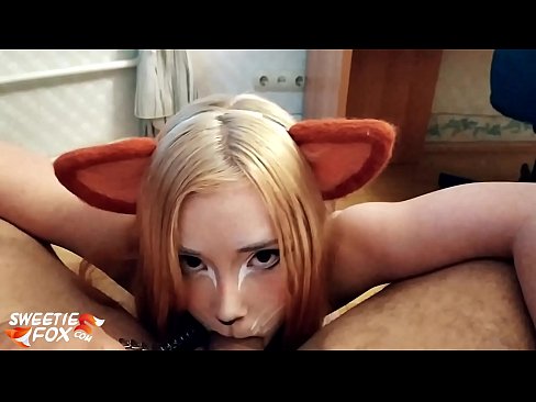 ❤️ Kitsune ağzına sik və cum udmaq ❤❌ Porno bizdə ❌️